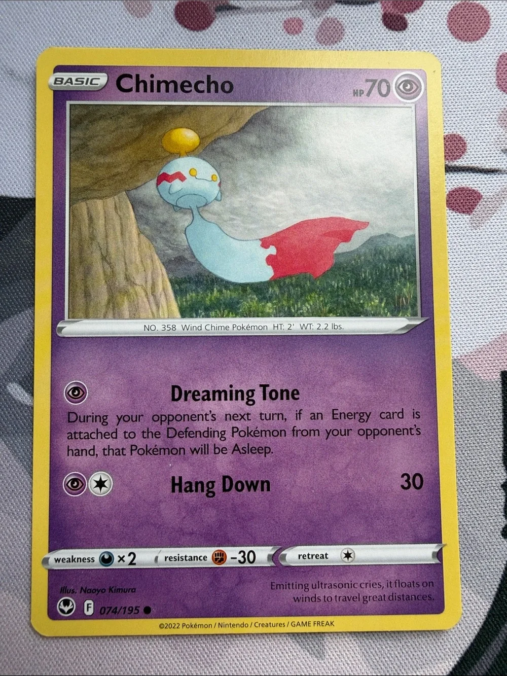 🔮 Mystical Psychic Pokémon Card Lot | Ralts Chimecho Flittle ✨5/$25✨